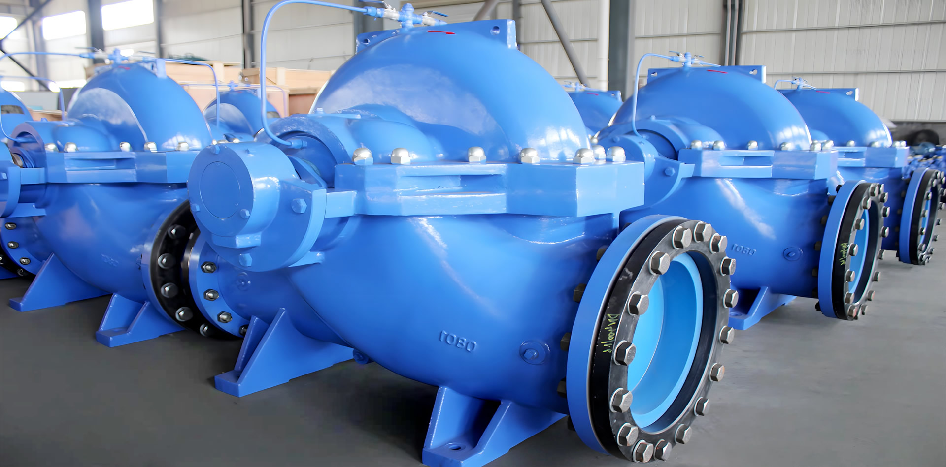 单级双吸中开式离心泵