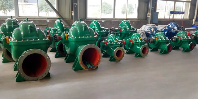 单级双吸中开式离心泵